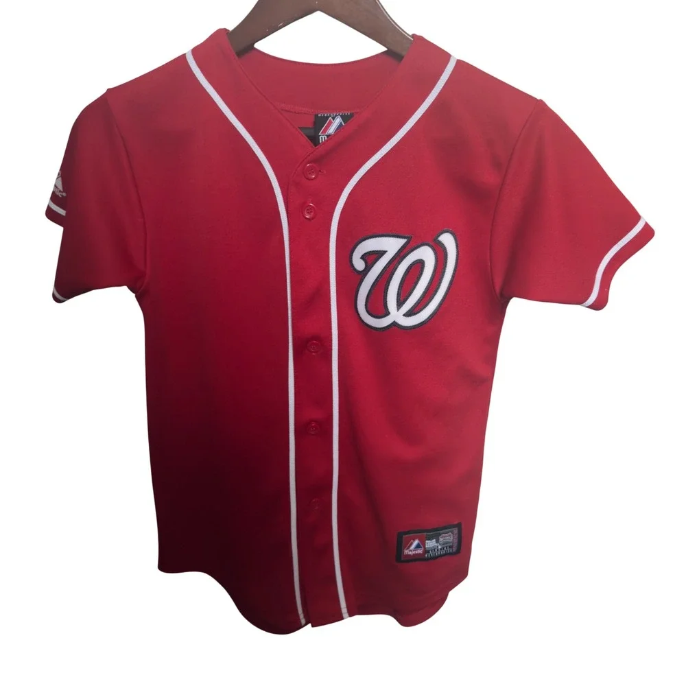 Washington Nationals Stephen Strasburg #37‎ Jersey | Majestic MLB | Youth M